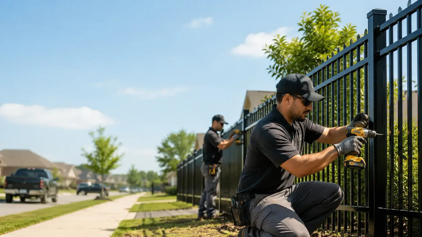Metal Fence Installation in Lando, SC